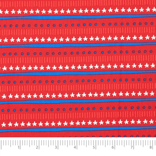 SINGER Patriotic Football Cotton Fabric Bundle